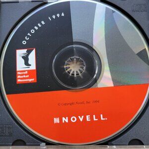 Vintage CD - NOVELL Market Messenger  October, 1994